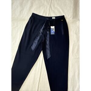 Scotch and Soda Pants Men Large Waffle Knit Sweatpants Amsterdams Blauw NWT